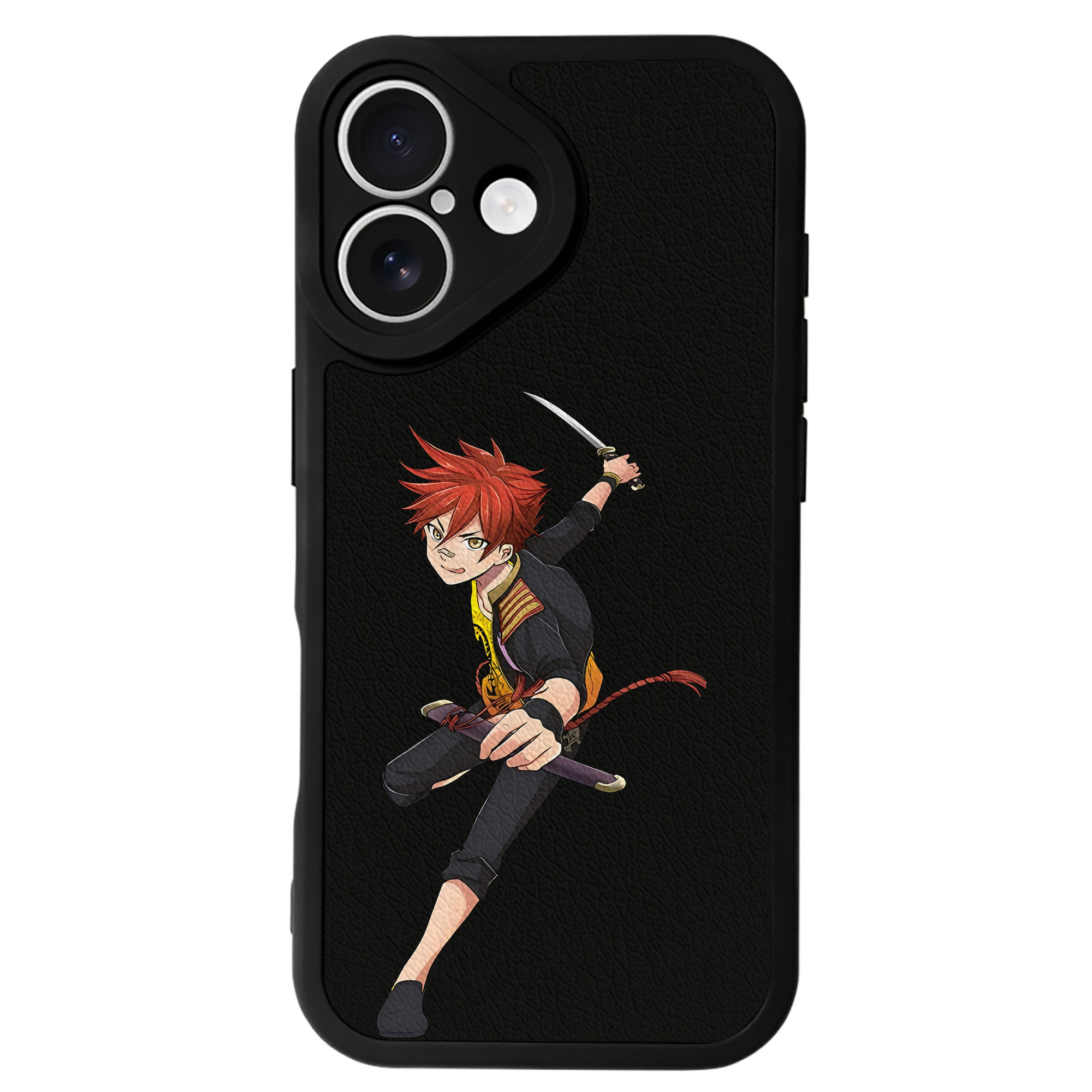 （画像用） 刀剣乱舞 Touken Ranbu 【iPhone 16シリーズ対応】シリコンスマホケース（レザー調） 材質：シリコン